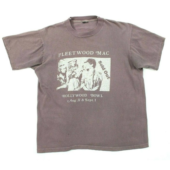Vintage Other - Fleetwood Mac Vtg 1980 80s T Shirt Hollywood Bowl